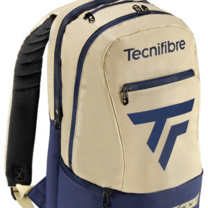 Tecnifibre Tour Endurance Backpack Sand/Navy for Tennis or Squash