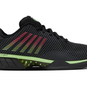 K-Swiss Men's Hypercourt Express 2 Herringbone Black/Neon/Lava